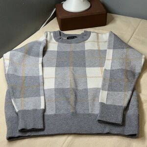 Rachel Zoe Gray and Cream Checkered size XS